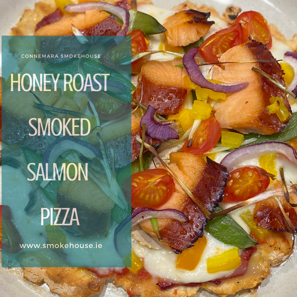 Honey Roast Smoked Salmon Pizza